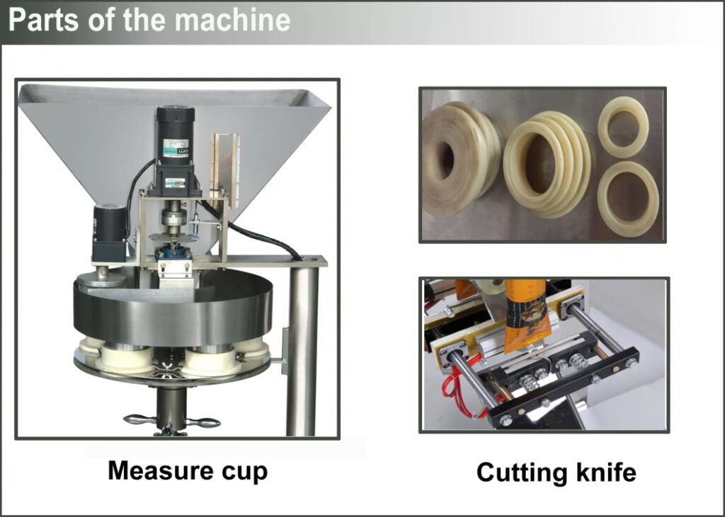 Granül Paketleme Makinası detayı