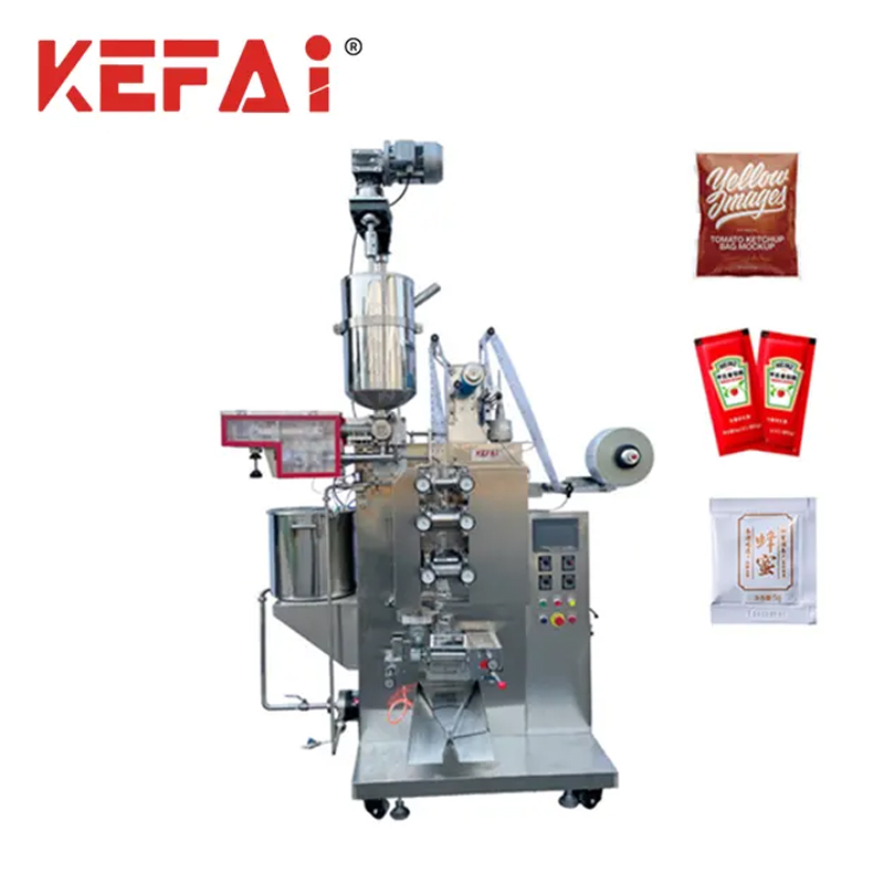 KEFAI Yüksek hızlı sos poşet paketleme makinesi