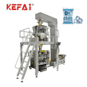 KEFAI Otomatik Çok Kafalı Kantar VFFS Paketleme Makinesi ICE Cube