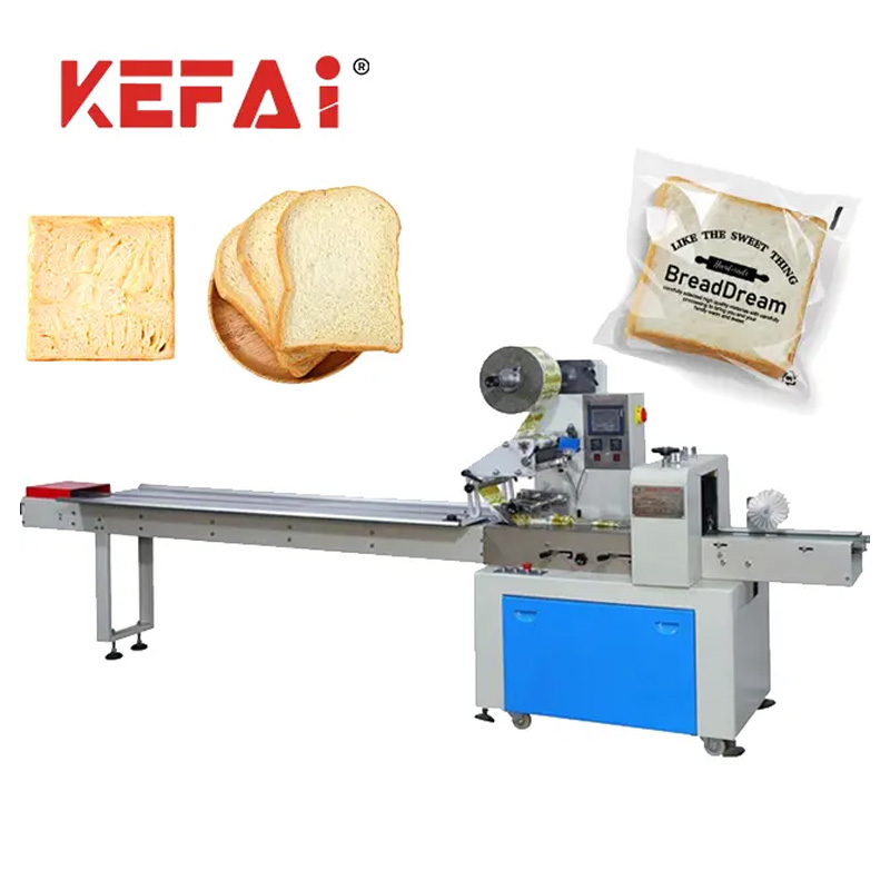 KEFAI Flowpack Ekmek Paketleme Makinası